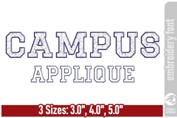 Campus Wide Applique Font: An Etsy Seller Review