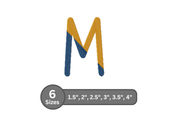 Chalk Split Alphabet -M: A Designer’s Review