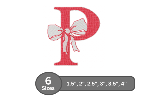 Cherry Knot Alphabet - P: Seasonal Design Review