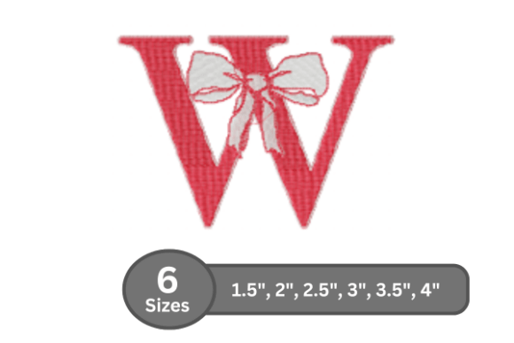 Cherry Knot Alphabet - W: Seasonal Design Review