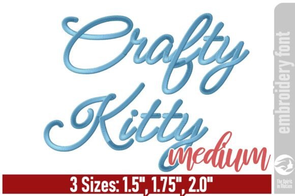 Crafty Kitty Embroidery Font Review