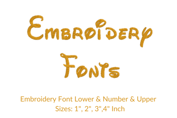 Cute Font Embroidery Design Review