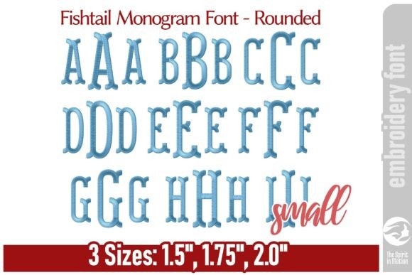 Fishtail Monogram Font - Rounded S Review