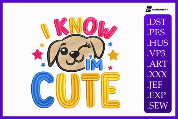 I Know I m Cute: Baby Quote Design Review