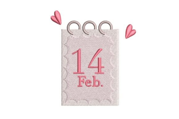 Valentine's Day Calendar Embroidery Design Review